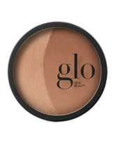 Glo Skin Beauty Bronzer Duo: Zweifarbiges Mineral-Puder in runder Dose