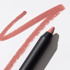 Glo SKin Beauty, Matter Lip Crayon in Pink-Nude: Stiftspitze und Textur-Swatches