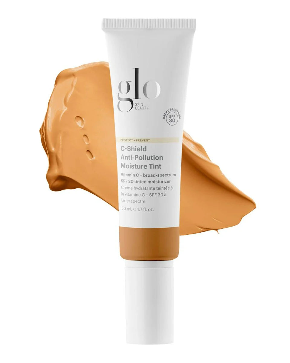 Glo Skin Beauty C-Shield Anti-Pollution Moisture Tint SPF 30, Farbton 7W – Feuchtigkeitsspendende, schützende Tönung