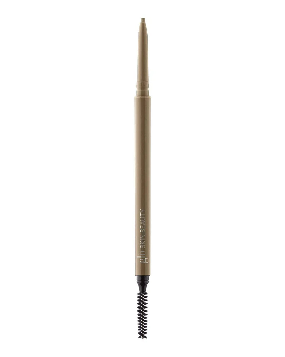 Glo Skin Beauty Retractable Browliner mit Spoolie, Farbton Blonde – präziser taupe Augenbrauenstift für natürliche Definition.