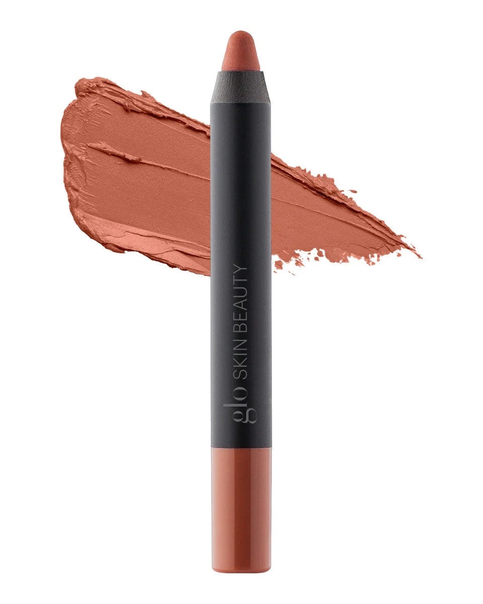Glo Skin Beauty Suede Matte Crayon Bellini: Stift & matter Swatch